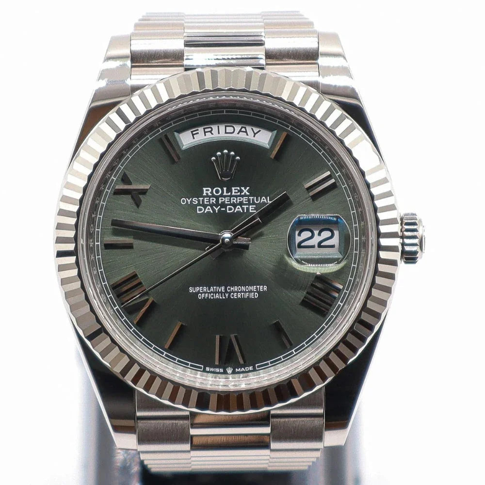 Rolex Day-Date 228239-0033 “Green Dial”