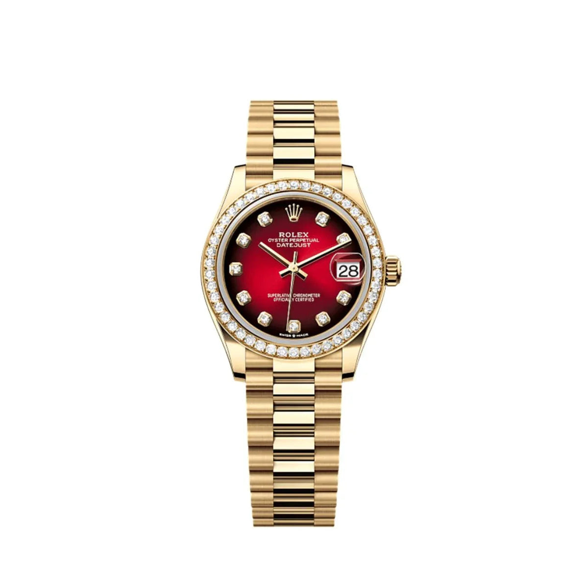 Rolex Datejust Dial Diamond Bezel 31mm 278288RBR